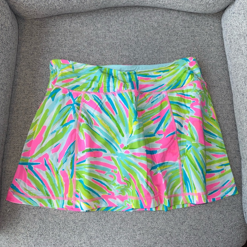 Authentic Lilly Pulitzer Pink and Green Skort